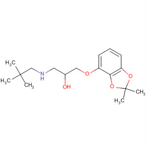 2-Propanol,1-[(2,2-dimethyl-1,3-benzodioxol-4-yl)oxy]-3-[(2,2-dimethylpropyl)amino]-