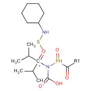 Phosphoramidic acid, [(cyclohexylamino)thioxomethyl]-,bis(1-methylethyl) ester molecular structure