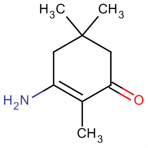 2-Cyclohexen-1-one, 3-amino-2,5,5-trimethyl- molecular structure