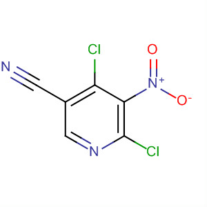 3-Pyridinecarbonitrile, 4,6-dichloro-5-nitro- molecular structure