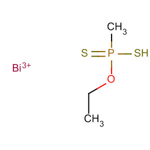 Phosphonodithioic acid, methyl-, O-ethyl ester, bismuth(3+) salt
