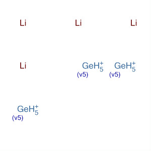 Germanium, compd. with lithium (3:4) molecular structure