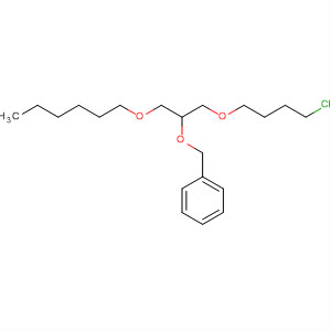 Benzene, [[2-(4-chlorobutoxy)-1-[(hexyloxy)methyl]ethoxy]methyl]-