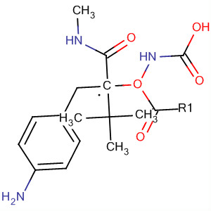 Carbamic acid,[1-[(4-aminophenyl)methyl]-2-(methylamino)-2-oxoethyl]-,1,1-dimethylethyl ester, (S)- molecular structure