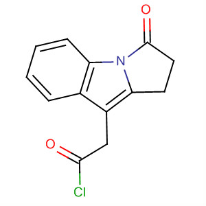 1H-Pyrrolo[1,2-a]indole-9-acetyl chloride, 2,3-dihydro-3-oxo- molecular structure