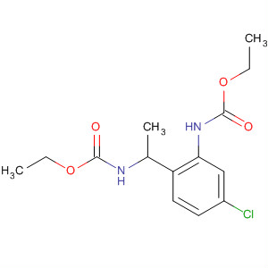 Carbamic acid, [4-chloro-2-[(ethoxycarbonyl)amino]phenyl]ethyl-, ethylester molecular structure