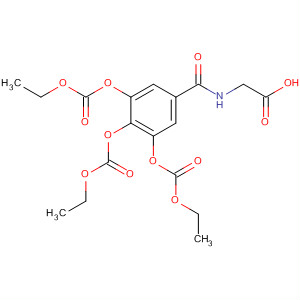 Glycine, N-[3,4,5-tris[(ethoxycarbonyl)oxy]benzoyl]-