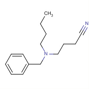 Butanenitrile, 4-[butyl(phenylmethyl)amino]- molecular structure