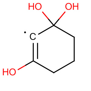 Cyclohexadienyldioxy, hydroxy- molecular structure