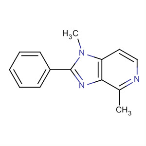 1H-Imidazo[4,5-c]pyridine, 1,4-dimethyl-2-phenyl- molecular structure
