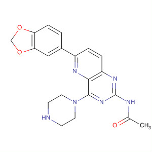 Acetamide,N-[6-(1,3-benzodioxol-5-yl)-4-(1-piperazinyl)pyrido[3,2-d]pyrimidin-2-yl]-