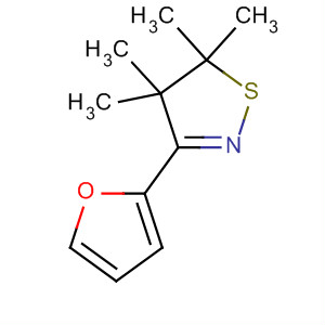 Isothiazole, 3-(2-furanyl)-4,5-dihydro-4,4,5,5-tetramethyl-