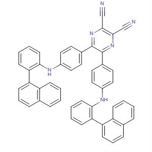 2,3-Pyrazinedicarbonitrile,5,6-bis[4-(1-naphthalenylphenylamino)phenyl]-
