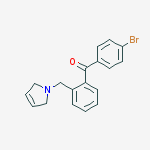4-BROMO-2-(3-PYRROLINOMETHYL) BENZOPHENONE