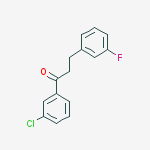 3-CHLORO-3-(3-FLUOROPHENYL)PROPIOPHENONE