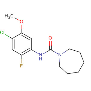 1H-Azepine-1-carboxamide,N-(4-chloro-2-fluoro-5-methoxyphenyl)hexahydro-