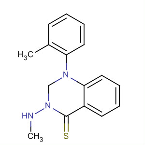 4(1H)-Quinazolinethione,2,3-dihydro-3-(methylamino)-1-(2-methylphenyl)-