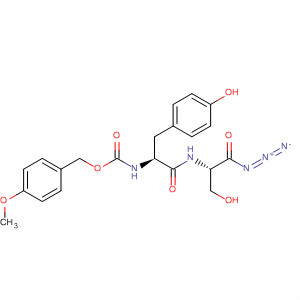 L-Seryl azide, N-[N-[[(4-methoxyphenyl)methoxy]carbonyl]-L-tyrosyl]-