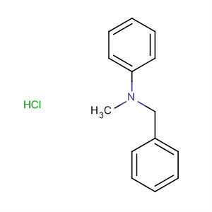 Benzenemethanamine, N-methyl-N-phenyl-, hydrochloride molecular structure