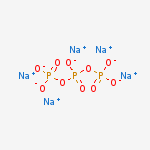 Pentasodium;[oxido(phosphonatooxy)phosphoryl] Phosphate molecular structure