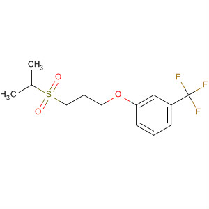 Benzene, 1-[3-[(1-methylethyl)sulfonyl]propoxy]-3-(trifluoromethyl)-