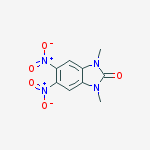 2H-Benzimidazol-2-one, 1,3-dihydro-1,3-dimethyl-5,6-dinitro-