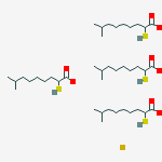 Iridium, isooctyl mercaptoacetate complexes molecular structure