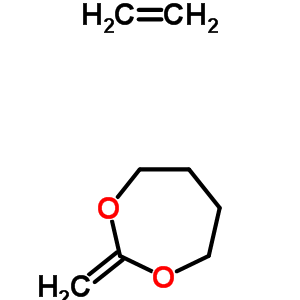 2-methylidene-1,3-dioxepane - ethene (1:1)