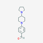 4-(4-(pyrrolidin-1-yl)piperidin-1-yl)benzaldehyde