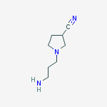 1-(3-aMinopropyl)-3-Pyrrolidinecarbonitrile