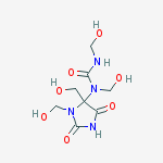 1-[3,4-bis(hydroxymethyl)-2,5-dioxoimidazolidin-4-yl]-1,3-bis(hydroxymethyl)urea