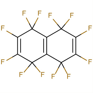 Naphthalene, 1,1,2,3,4,4,5,5,6,7,8,8-dodecafluoro-1,4,5,8-tetrahydro- molecular structure