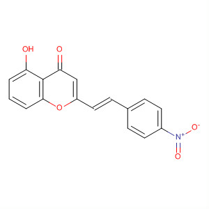 4H-1-Benzopyran-4-one, 5-hydroxy-2-[(1E)-2-(4-nitrophenyl)ethenyl]-