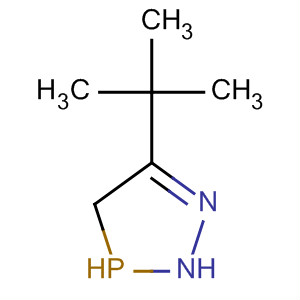 2H-1,2,3-Diazaphosphole, 5-(1,1-dimethylethyl)- molecular structure