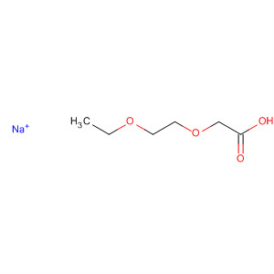 Acetic acid, 2-(2-ethoxyethoxy)-, sodium salt (1:1) molecular structure