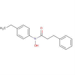 Benzenepropanamide, N-(4-ethylphenyl)-N-hydroxy-