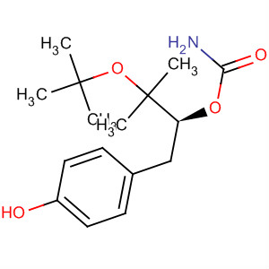 Carbamic acid,N-[(1S)-2-hydroxy-1-[(4-hydroxyphenyl)methyl]-2-methylpropyl]-,1,1-dimethylethyl ester molecular structure