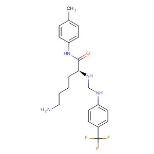 Hexanamide,6-amino-N-(4-methylphenyl)-2-[[[[4-(trifluoromethyl)phenyl]amino]carbonyl]amino]-, (2S)-