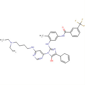 Benzamide,N-[3-[[1-[6-[[4-(diethylamino)butyl]amino]-4-pyrimidinyl]-1H-benzimidazol-2-yl]amino]-4-methylphenyl]-3-(trifluoromethyl)-
