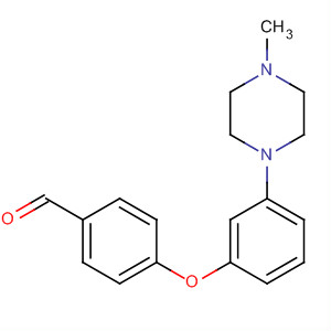 Benzaldehyde, 4-[3-(4-methyl-1-piperazinyl)phenoxy]-
