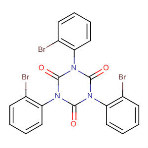 1,3,5-Triazine-2,4,6(1H,3H,5H)-trione, 1,3,5-tris(bromophenyl)- molecular structure