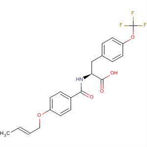 L-Tyrosine, N-[4-[(2E)-2-buten-1-yloxy]benzoyl]-O-(trifluoromethyl)-