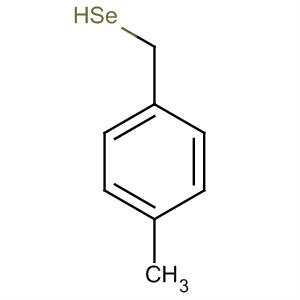 Benzenemethaneselenol, 4-methyl- molecular structure