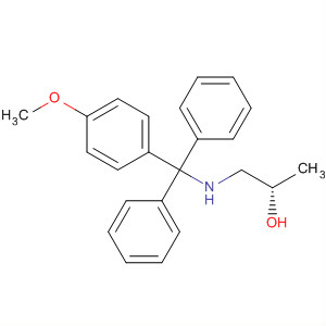 2-Propanol, 1-[[(4-methoxyphenyl)diphenylmethyl]amino]-, (2S)-