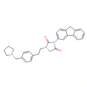2,4-Imidazolidinedione,3-(9H-fluoren-3-yl)-1-[2-[4-(1-pyrrolidinylmethyl)phenyl]ethyl]-
