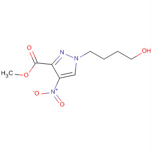 1H-Pyrazole-3-carboxylic acid, 1-(4-hydroxybutyl)-4-nitro-, methyl ester
