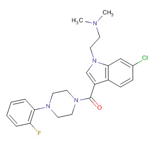 Methanone,[6-chloro-1-[2-(dimethylamino)ethyl]-1H-indol-3-yl][4-(2-fluorophenyl)-1-piperazinyl]-