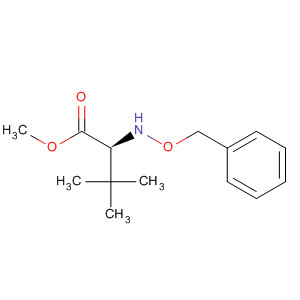 L-Valine, 3-methyl-N-(phenylmethoxy)-, methyl ester molecular structure