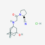 Vildagliptin hydrochloride