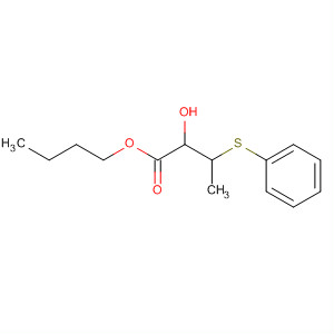Butanoic acid, 2-hydroxy-3-(phenylthio)-, butyl ester, (2S,3S)-